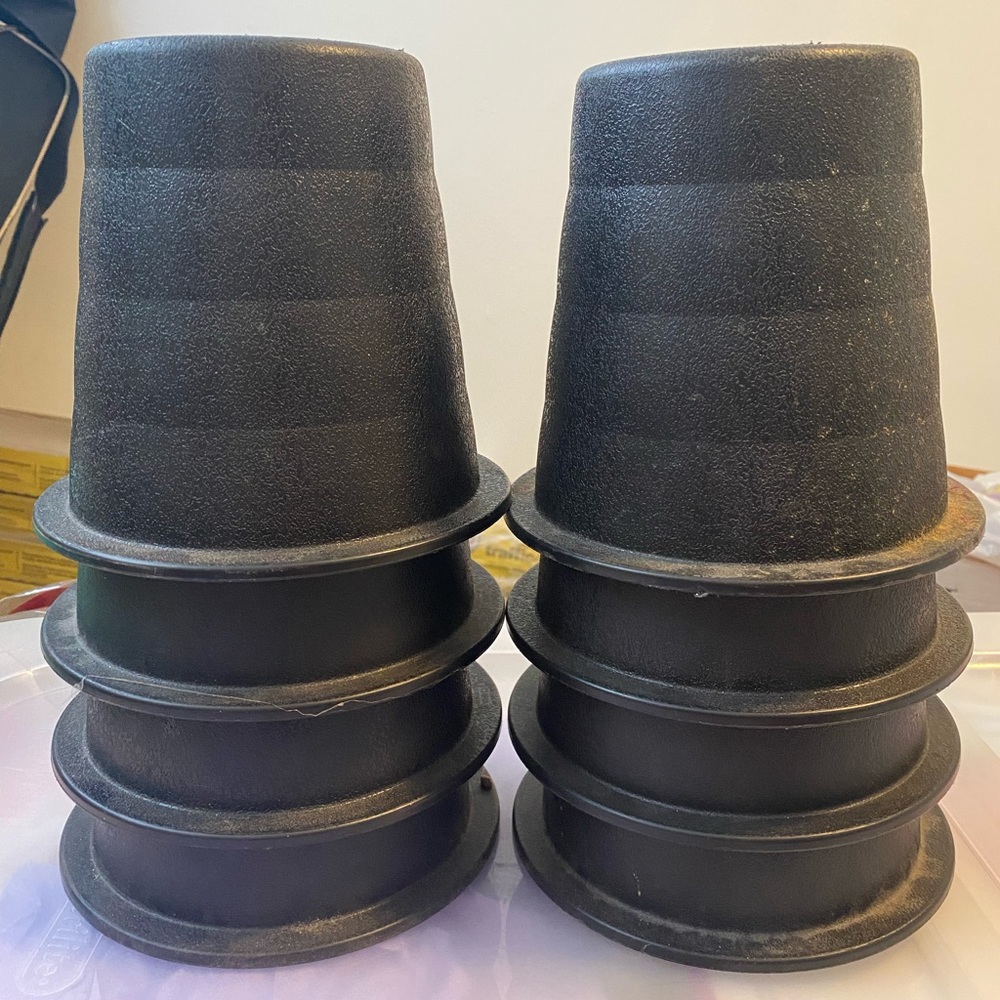 Bed stilts 6 inches each